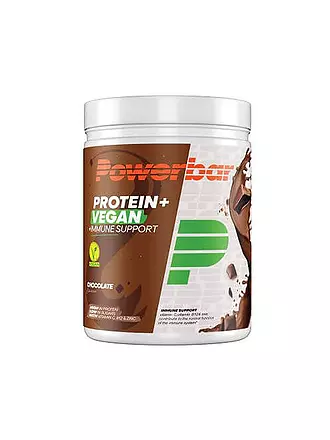 POWER BAR | Getränkepulver Protein+Vegan Immune 570g Schokolade | 